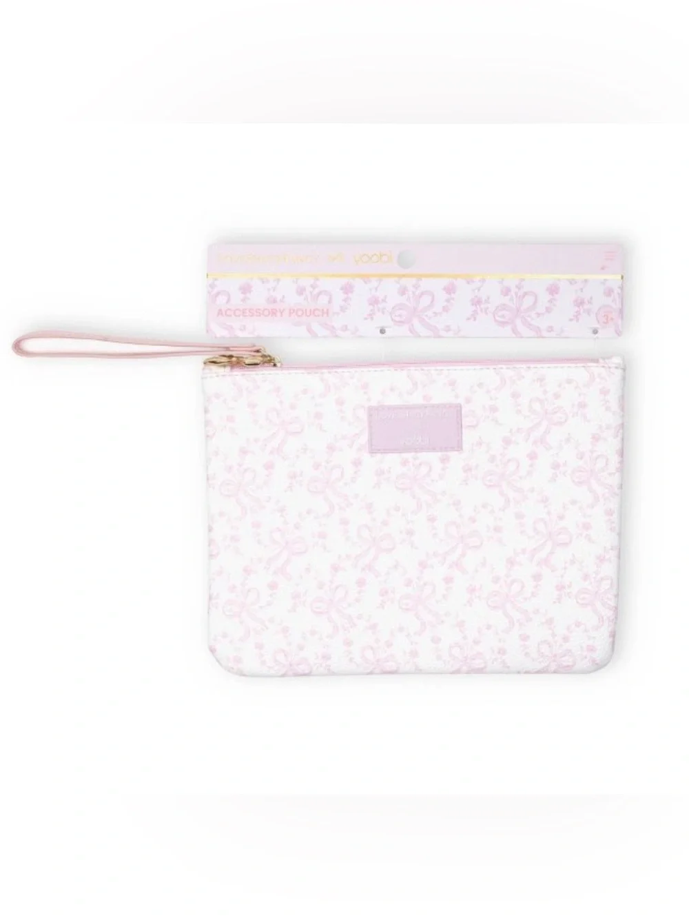 NWT LoveShackFancy × Target - Yoobi Happy Thoughts Pencil Case -coquette bow